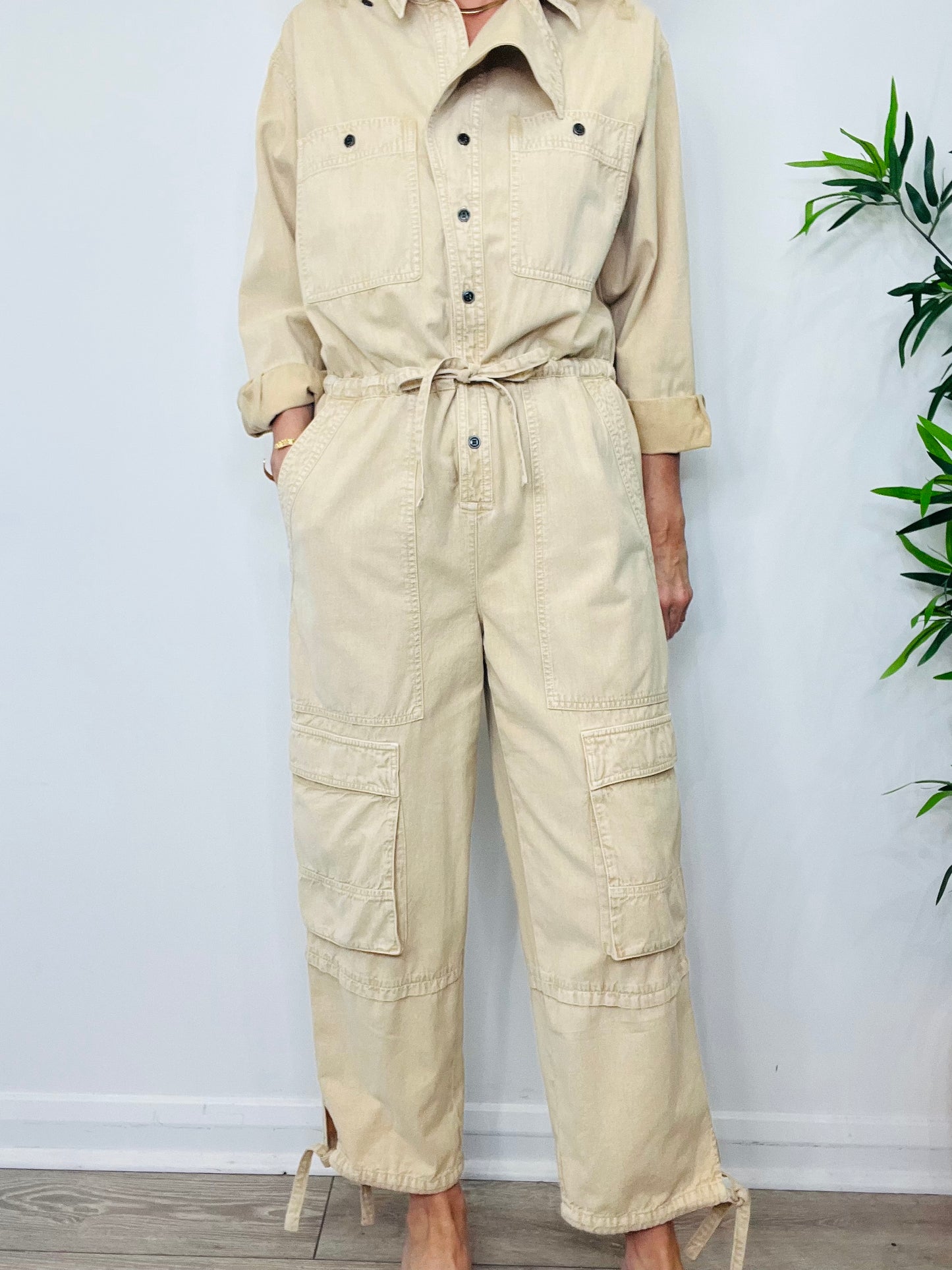 Idany Utility Jumpsuit - Size 38