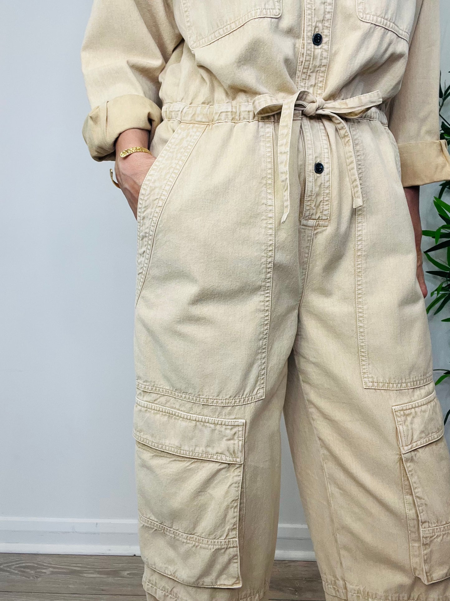 Idany Utility Jumpsuit - Size 38