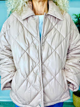 Load image into Gallery viewer, Quilted Puffer Jacket - Size 36
