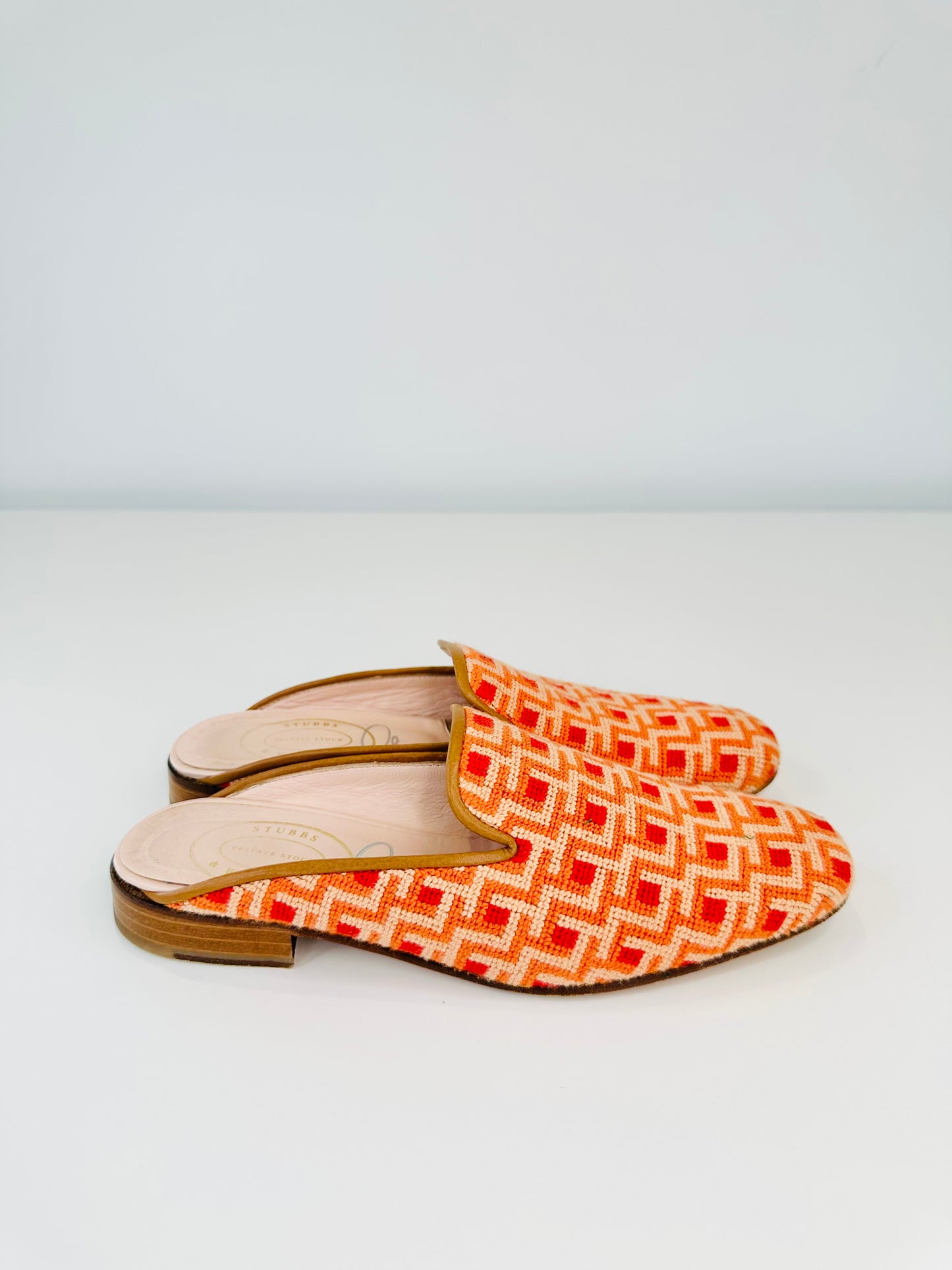 Woven Mules - Size 37.5