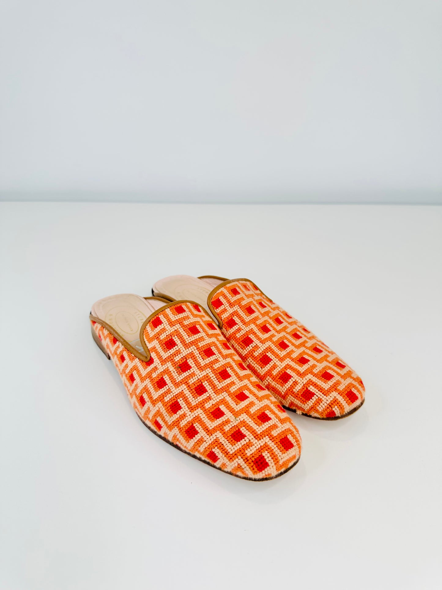 Woven Mules - Size 37.5