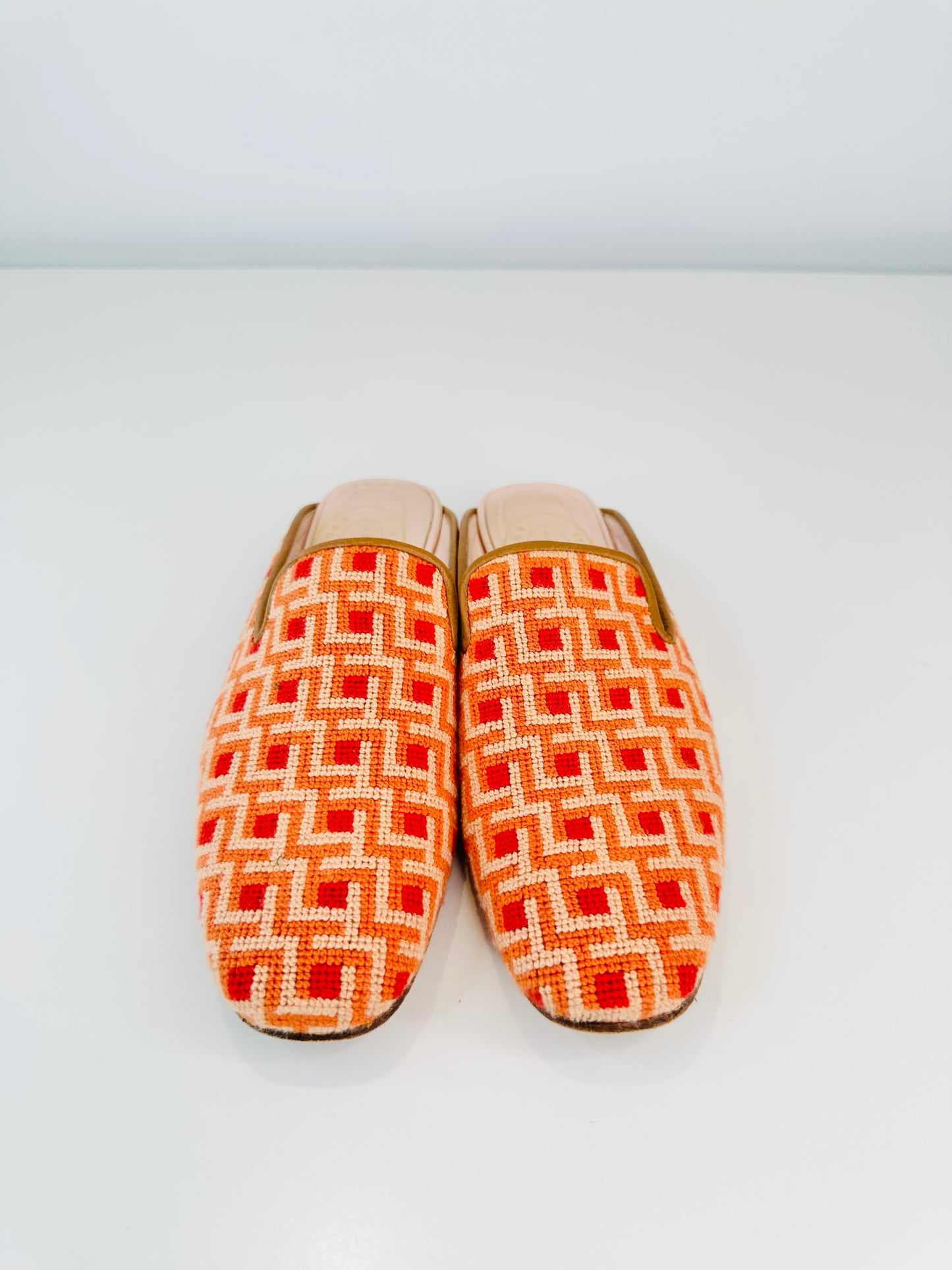 Woven Mules - Size 37.5
