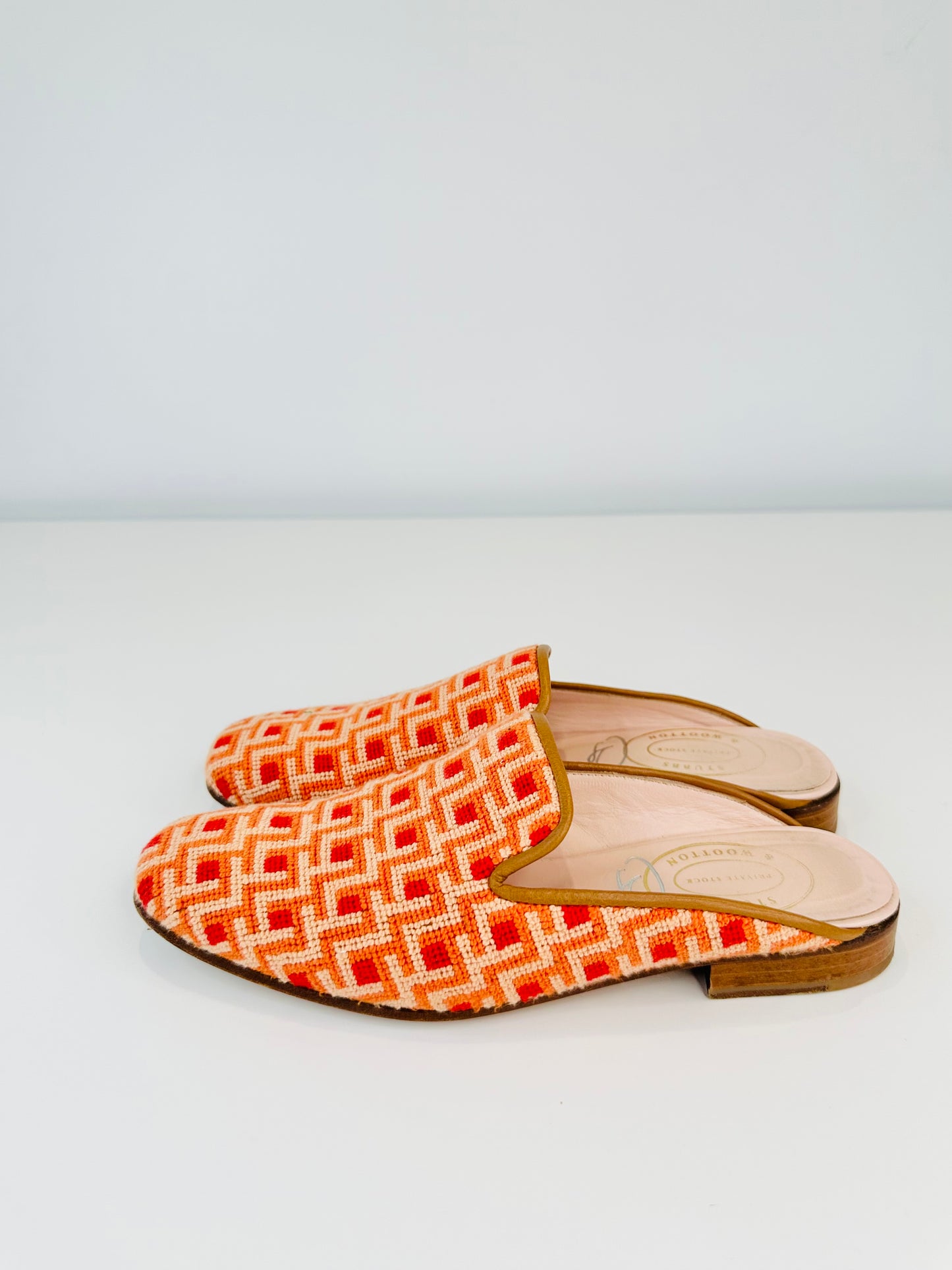 Woven Mules - Size 37.5