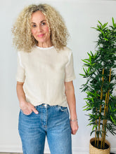Load image into Gallery viewer, Linen Knit Tee - Size 1
