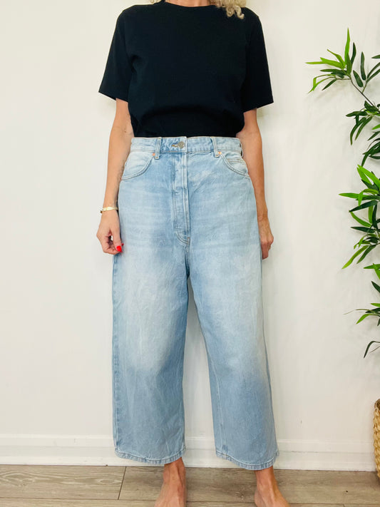 Wide Leg Jeans - Size 30