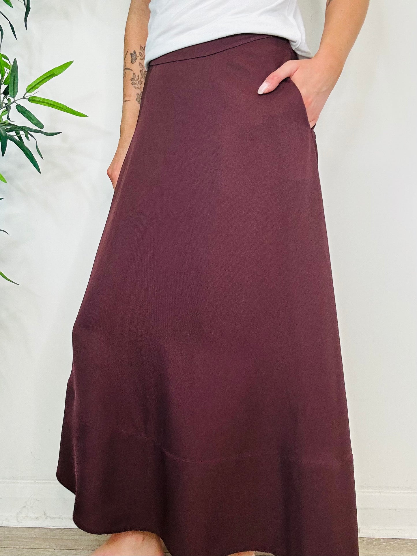 A-line Midi Skirt - Size XS