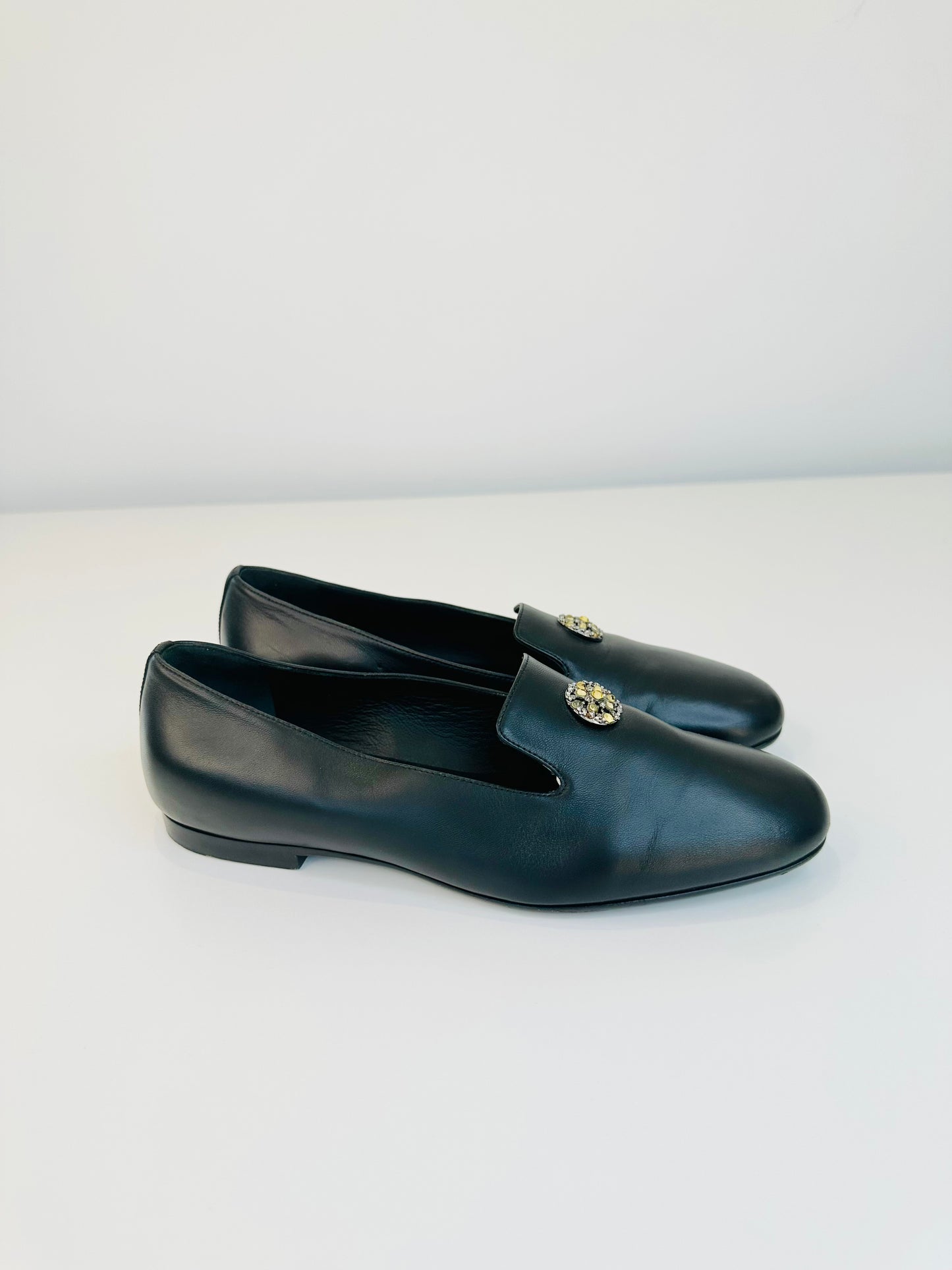 Leather Loafers - Size 38