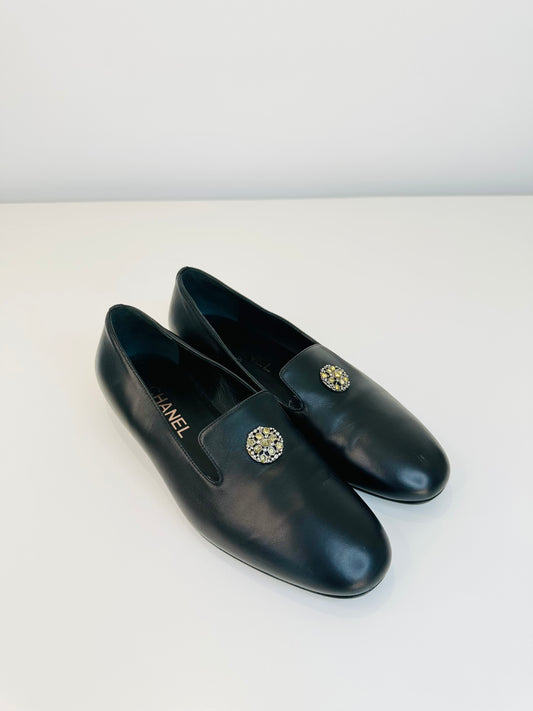 Leather Loafers - Size 38