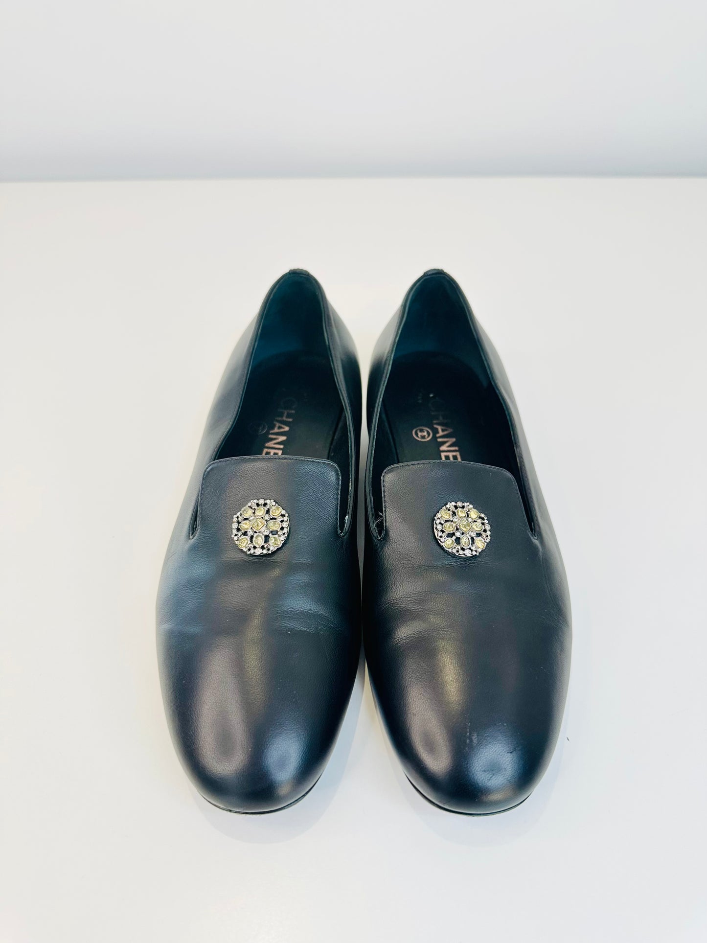 Leather Loafers - Size 38