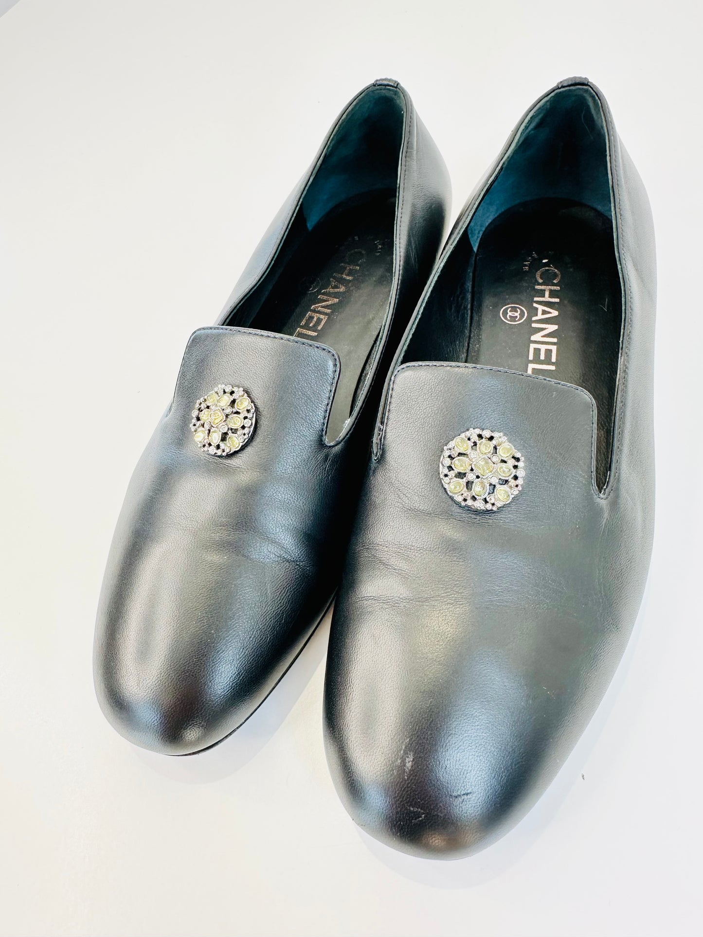 Leather Loafers - Size 38