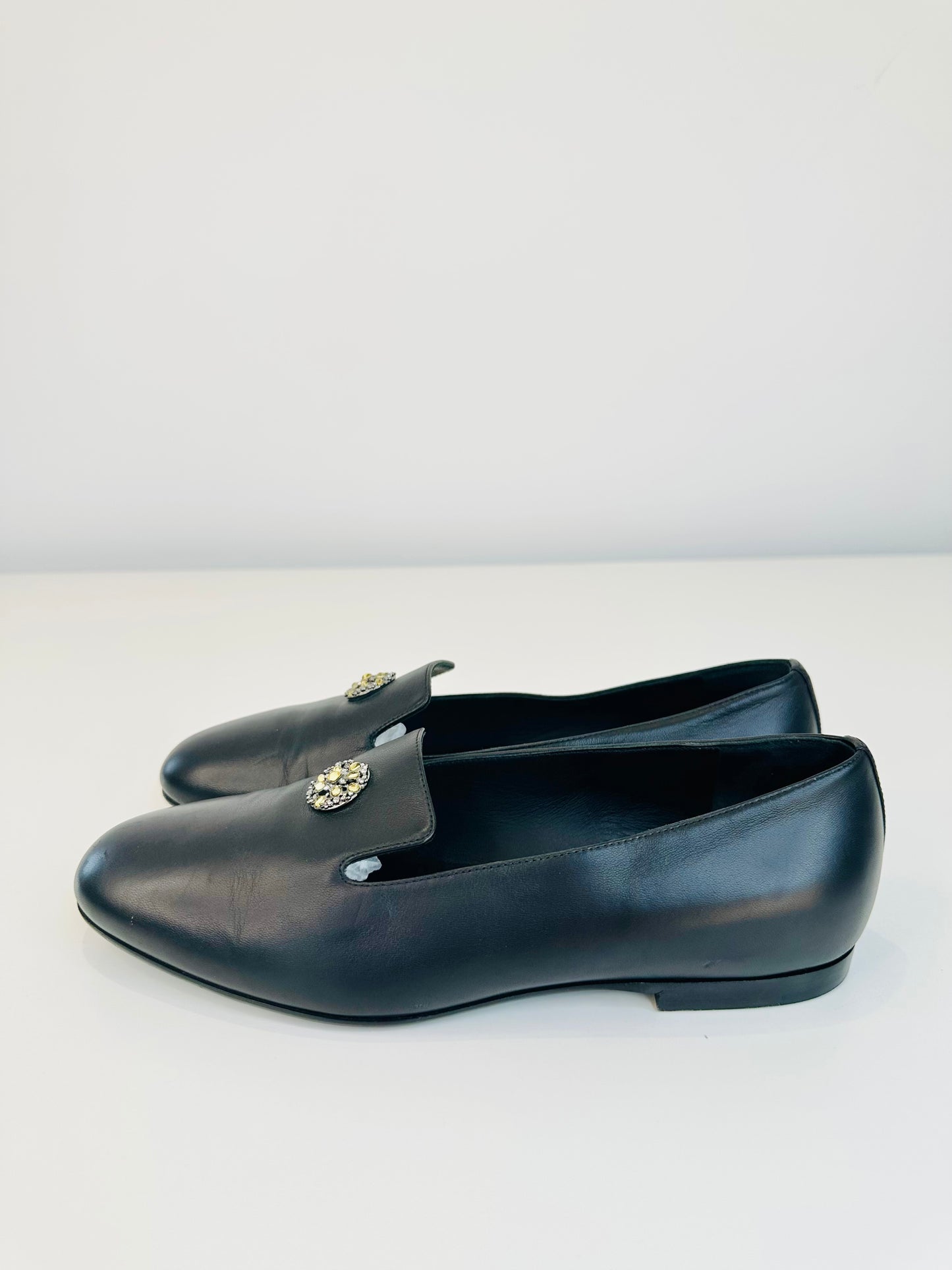 Leather Loafers - Size 38