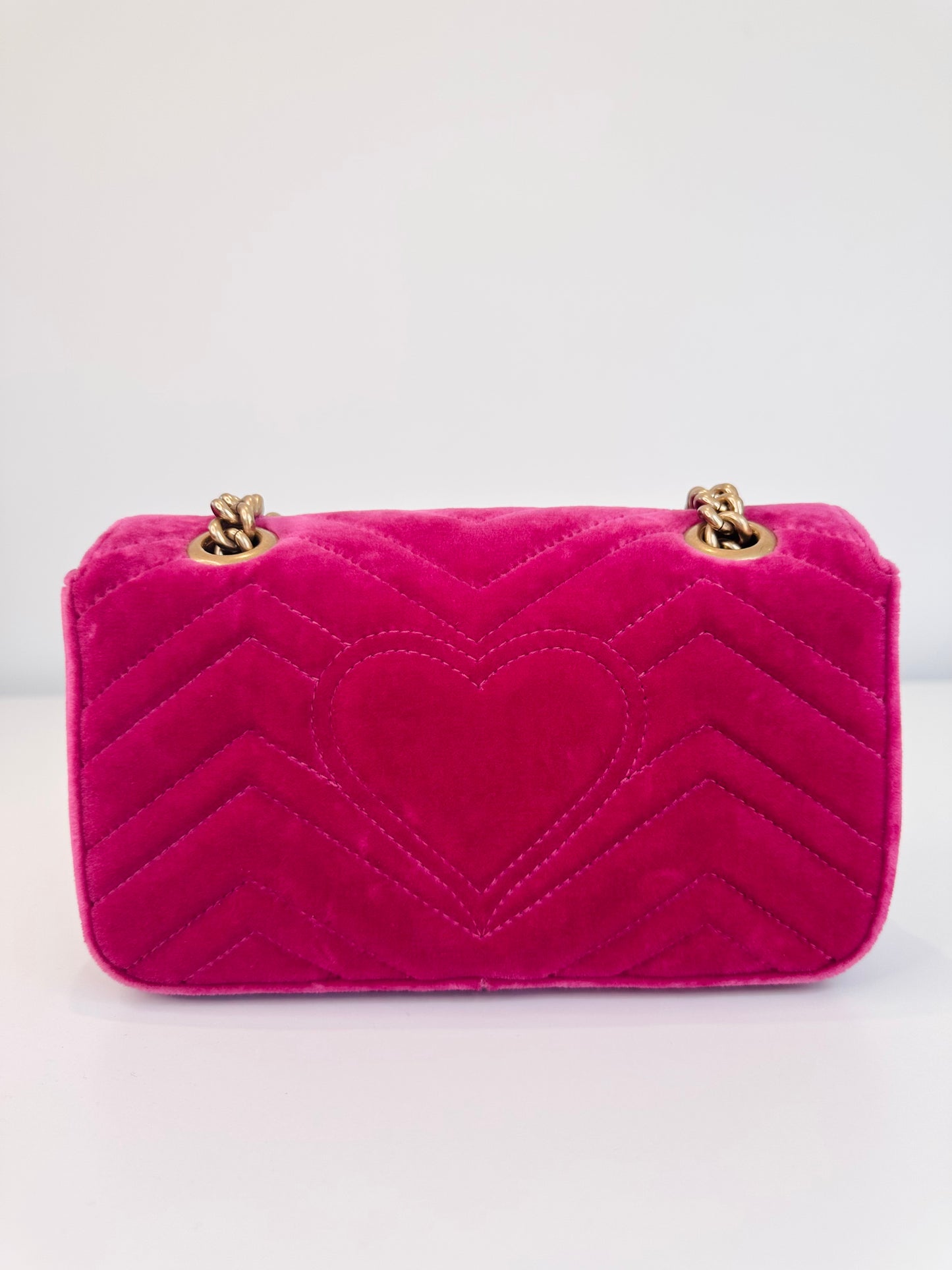 GG Marmont Velvet Bag