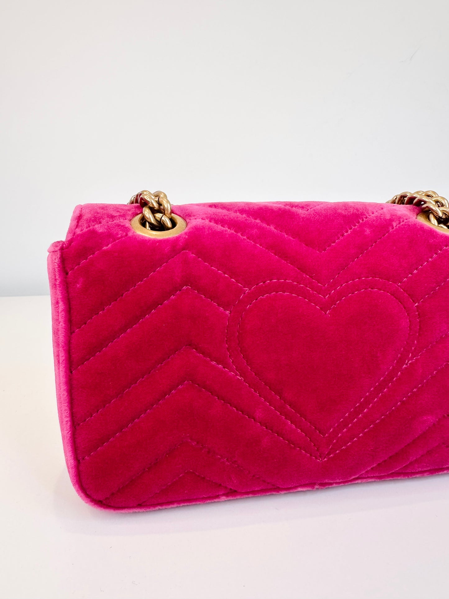 GG Marmont Velvet Bag