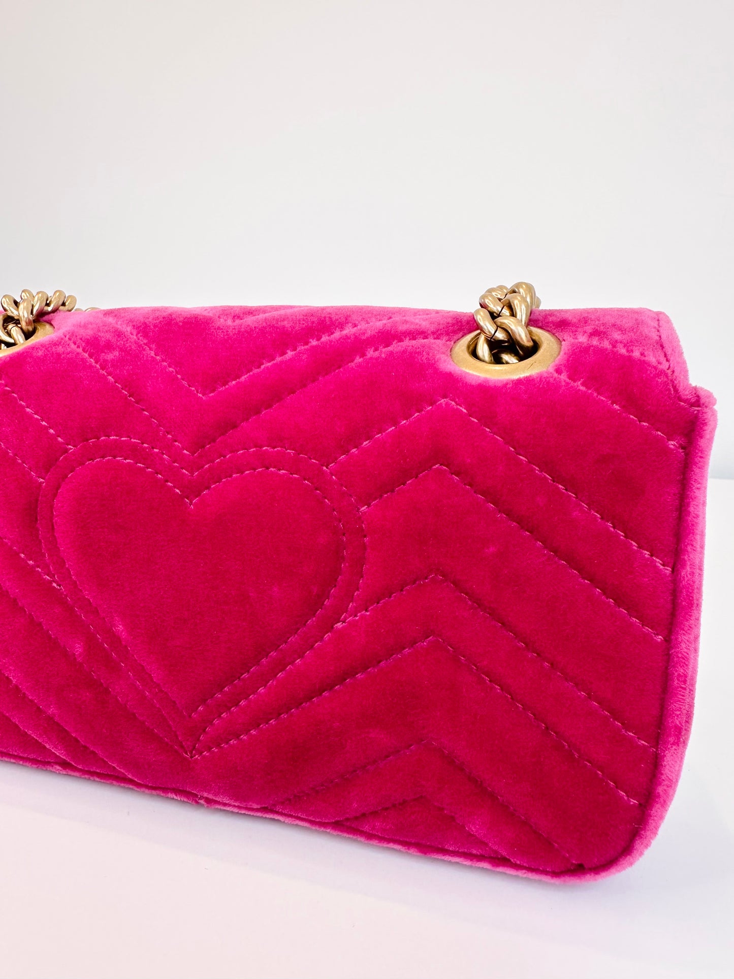 GG Marmont Velvet Bag