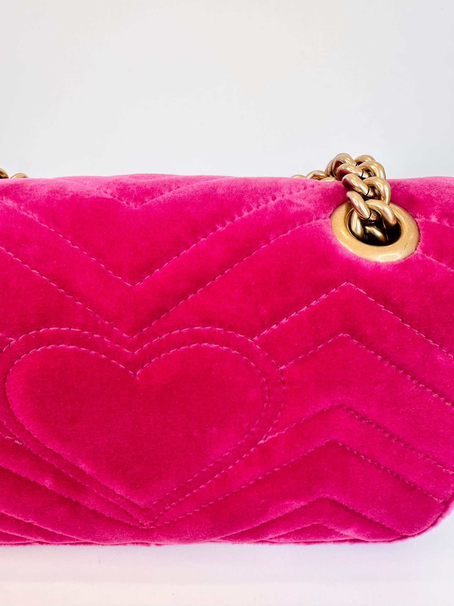 GG Marmont Velvet Bag
