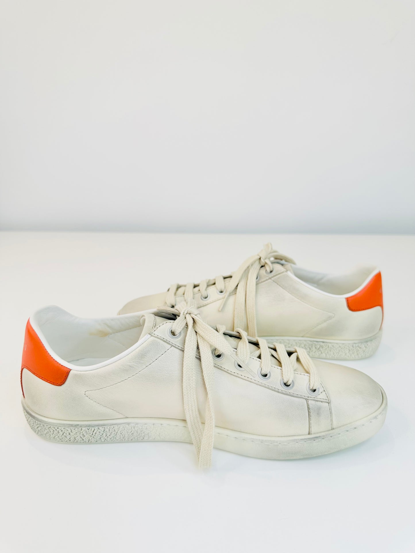 Mickey Mouse Ace Leather Trainers - Size 37.5