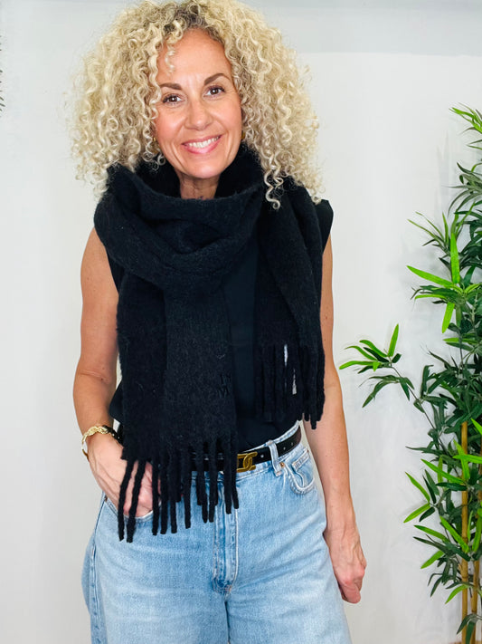 Firny Fringed Scarf