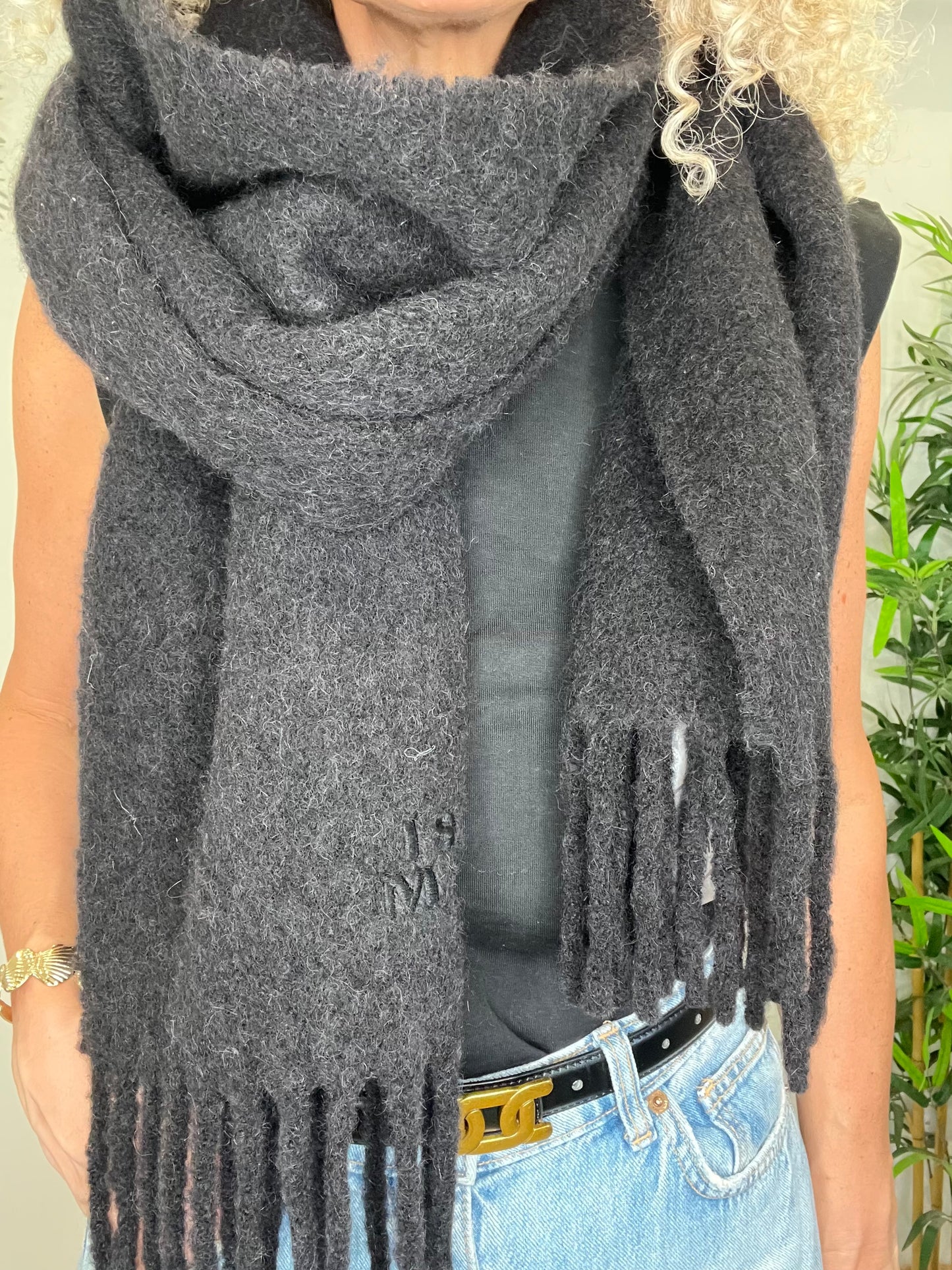 Firny Fringed Scarf