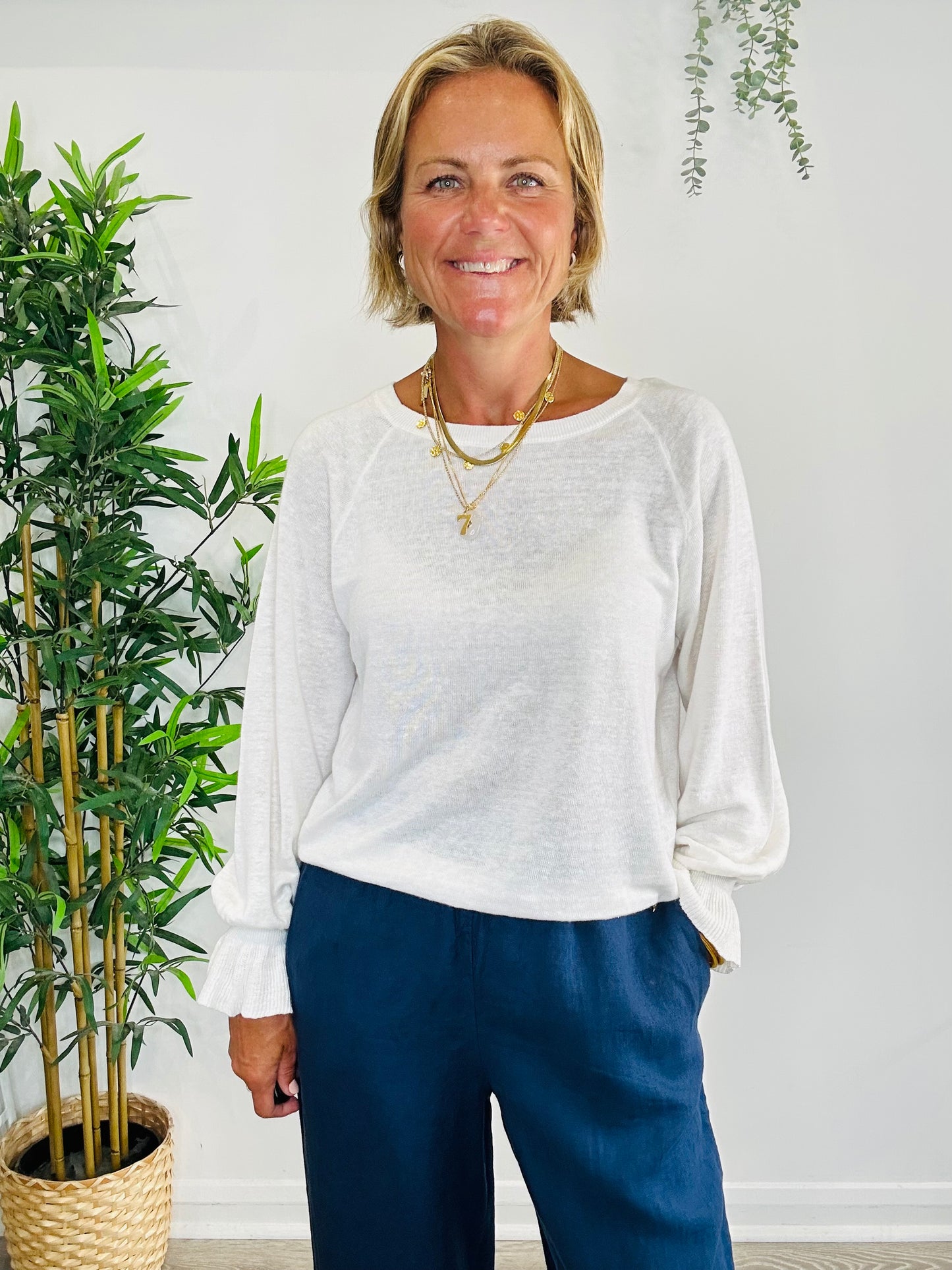 Linen Jumper - Size 1