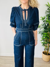 Load image into Gallery viewer, Denim Jumpsuit - Size S
