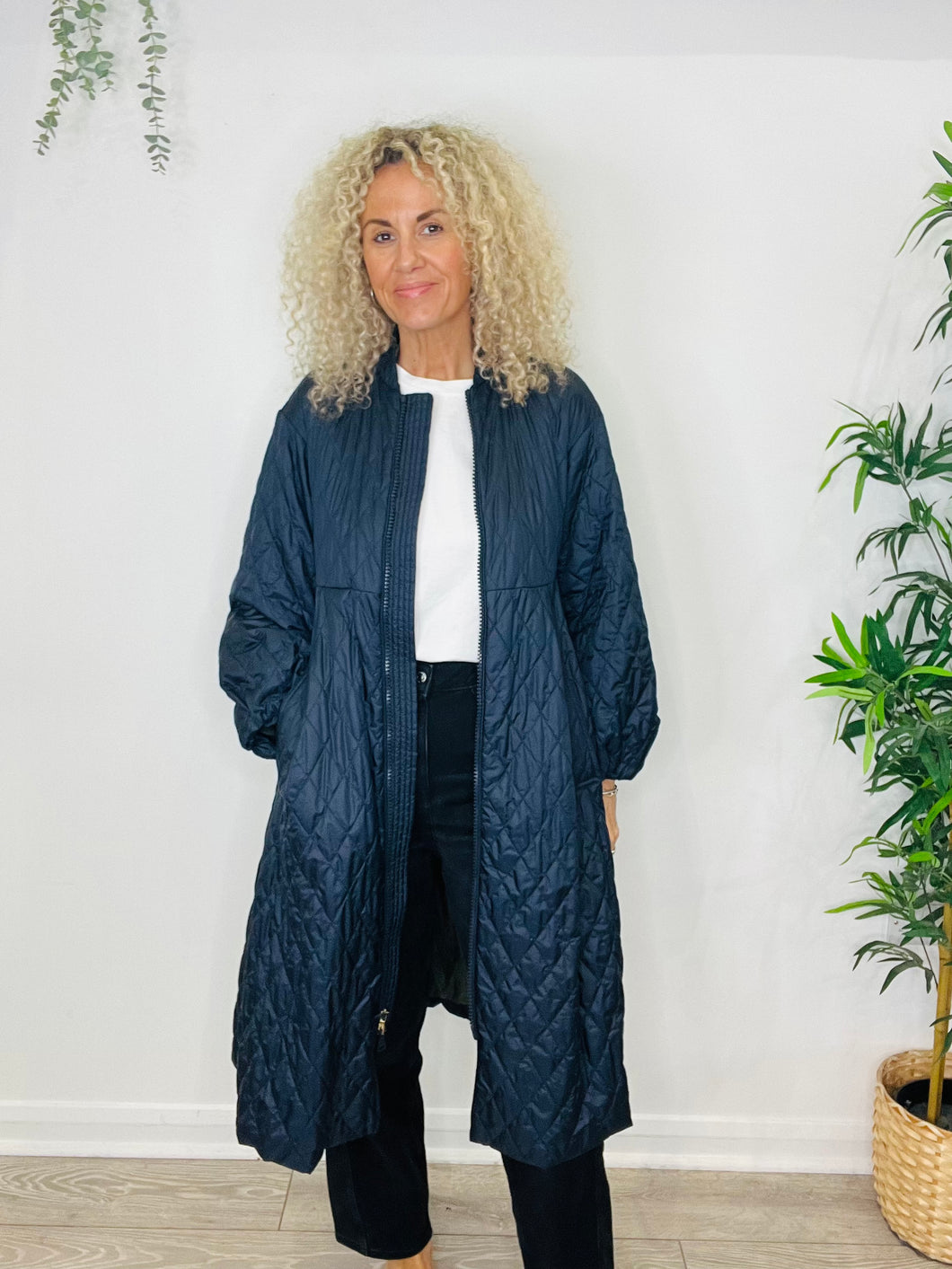 Quilted Coat - Size 4