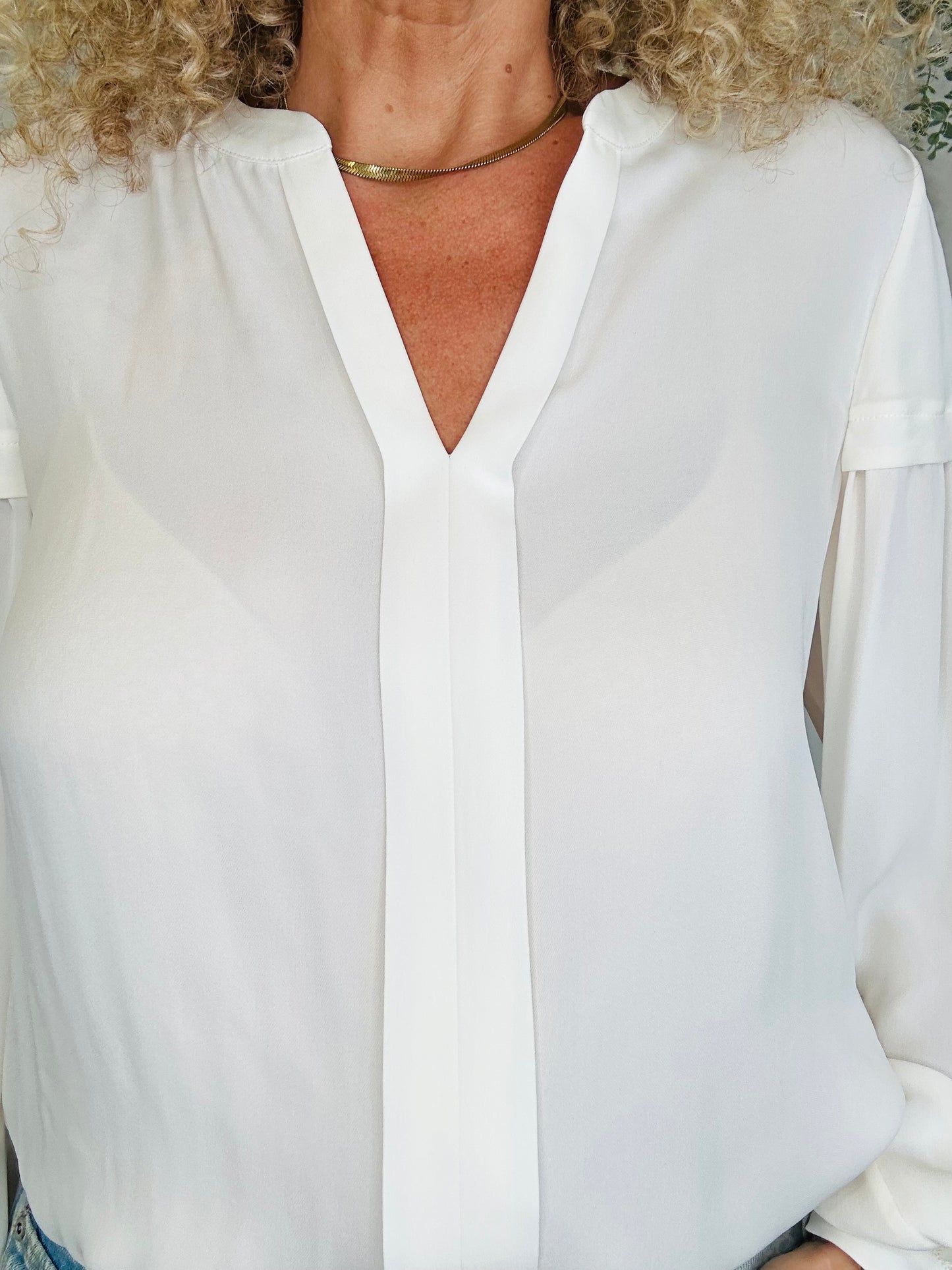 Silk Blouse - Size 8