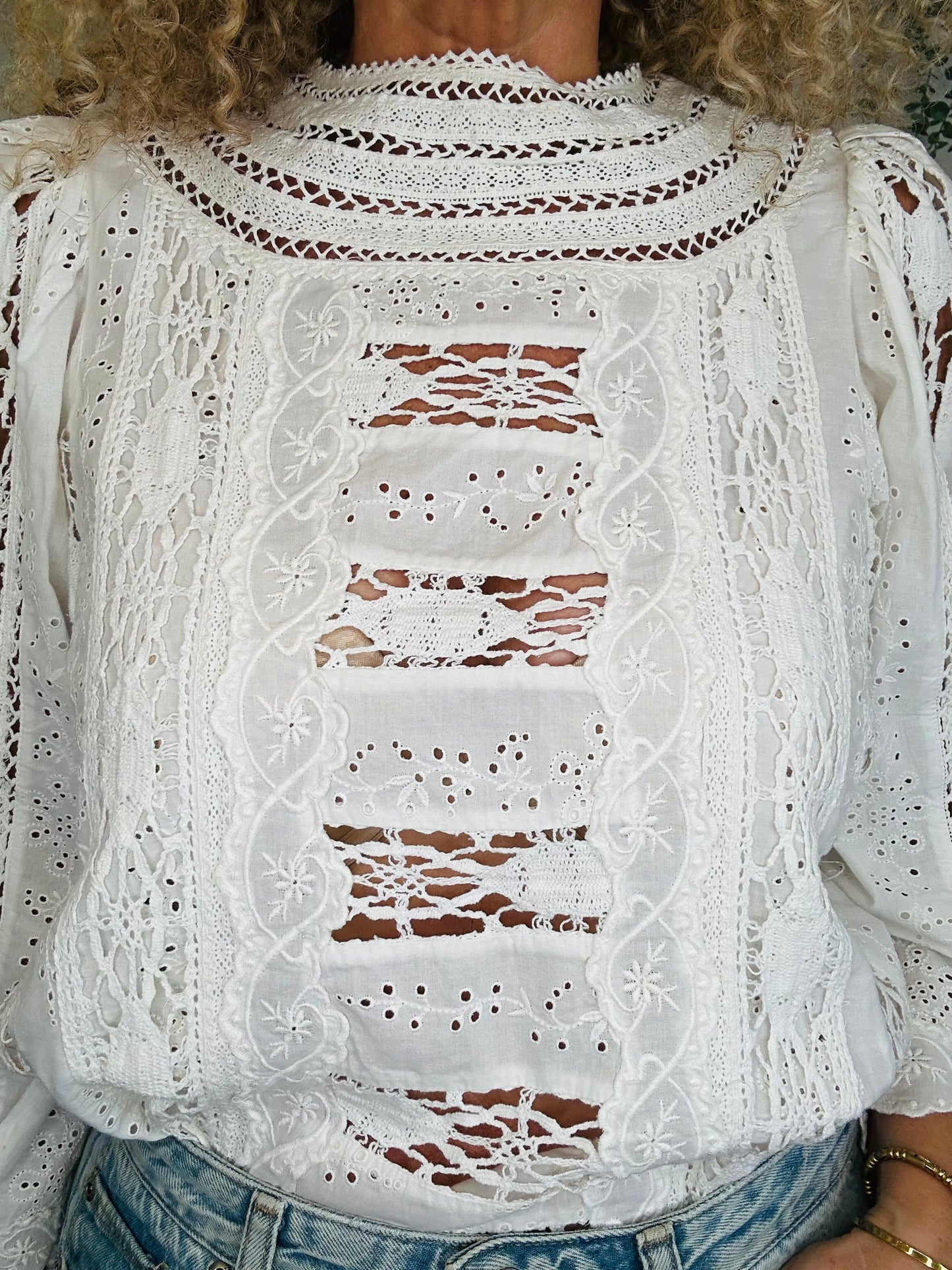 Lea Lace Blouse - Size 10
