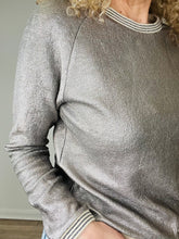 Load image into Gallery viewer, Metallic Sweatshirt - Size 1
