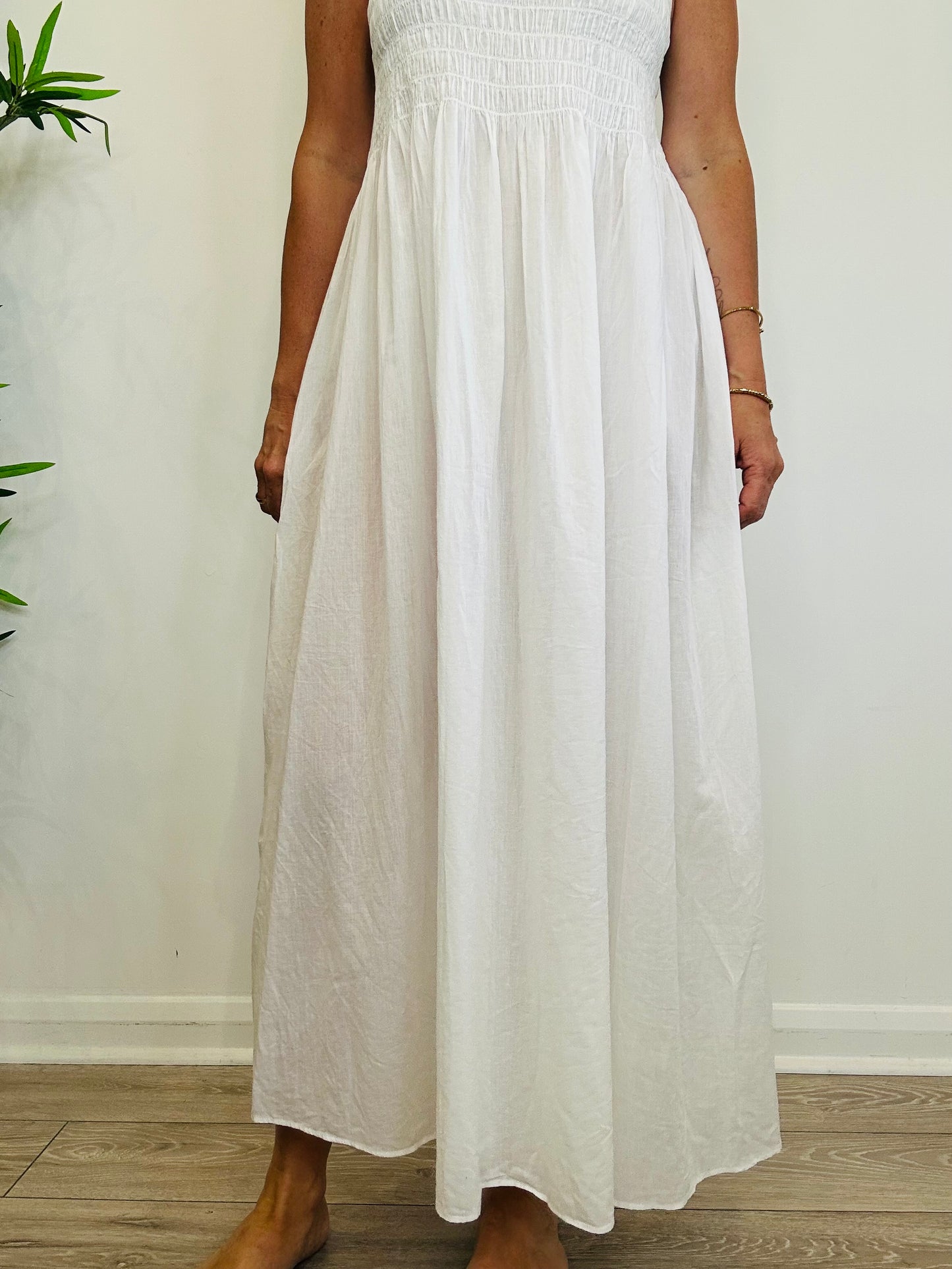 Cotton Halterneck Dress - Size 12