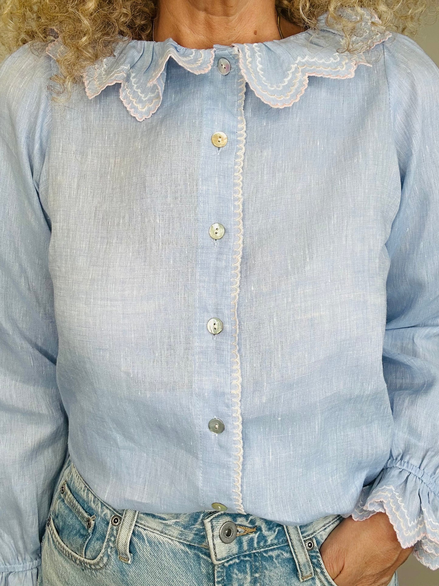 Linen Shirt - Size S