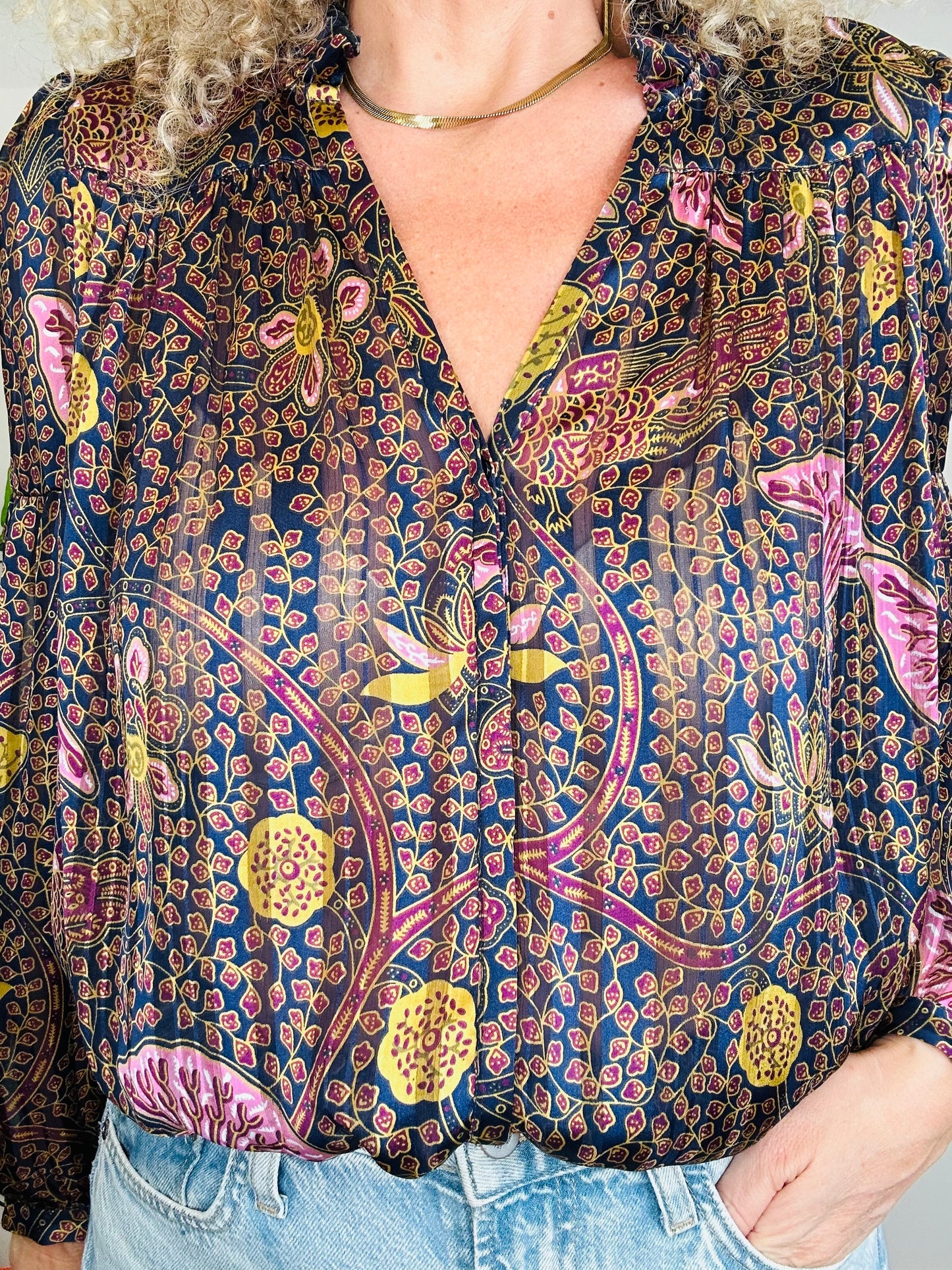 Patterned Shirt - Size 1