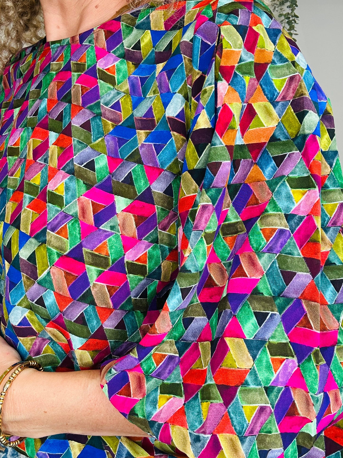 Silk Top - Size S