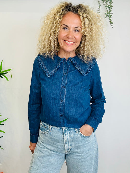 Denim Shirt - Size 38