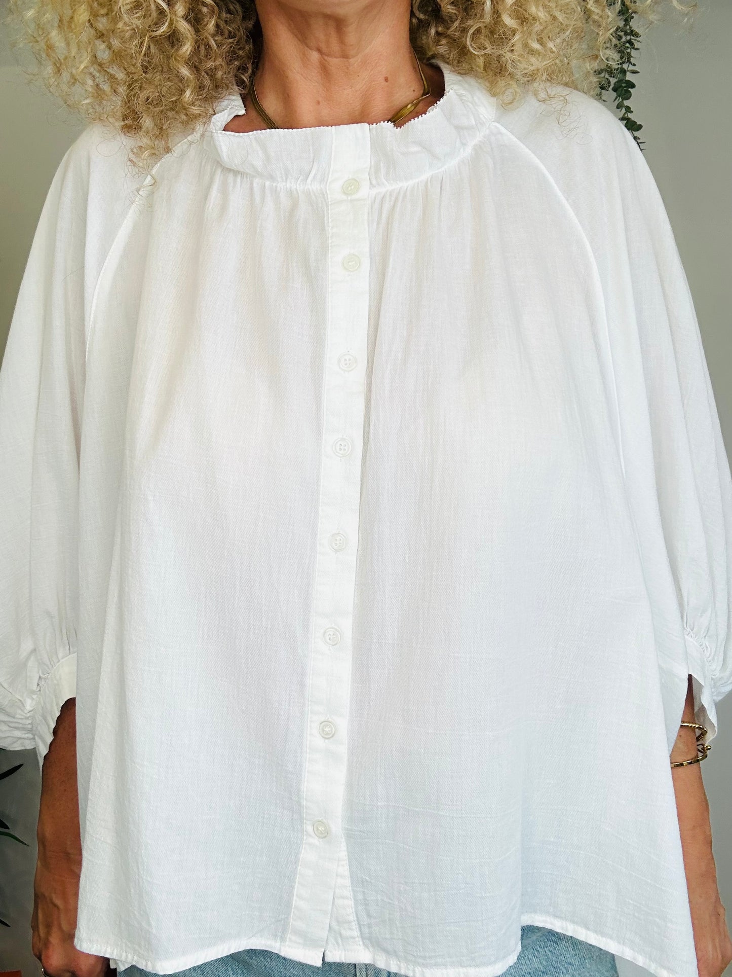 Cotton Blouse - O/S