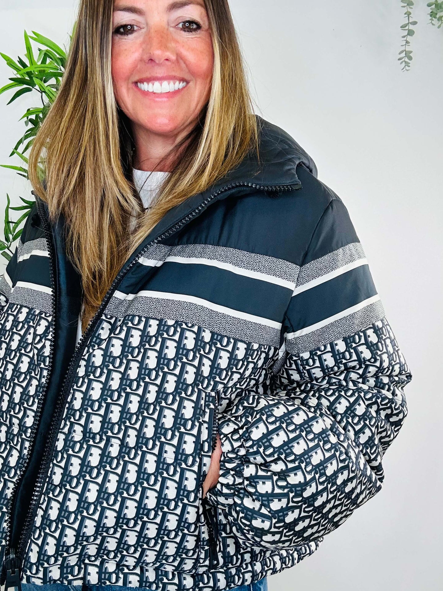 Reversible Monogram Puffer Jacket - Size S