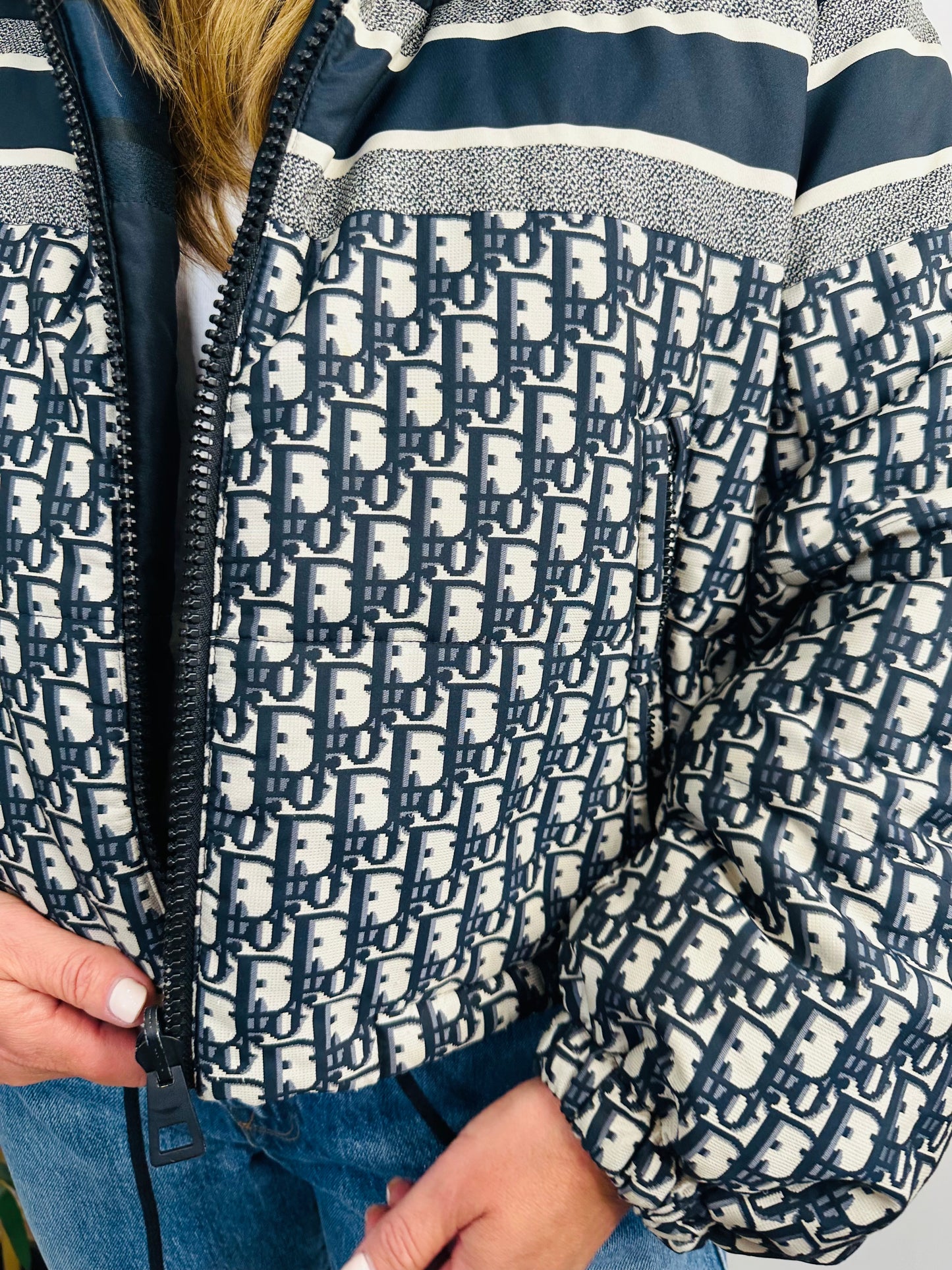 Reversible Monogram Puffer Jacket - Size S