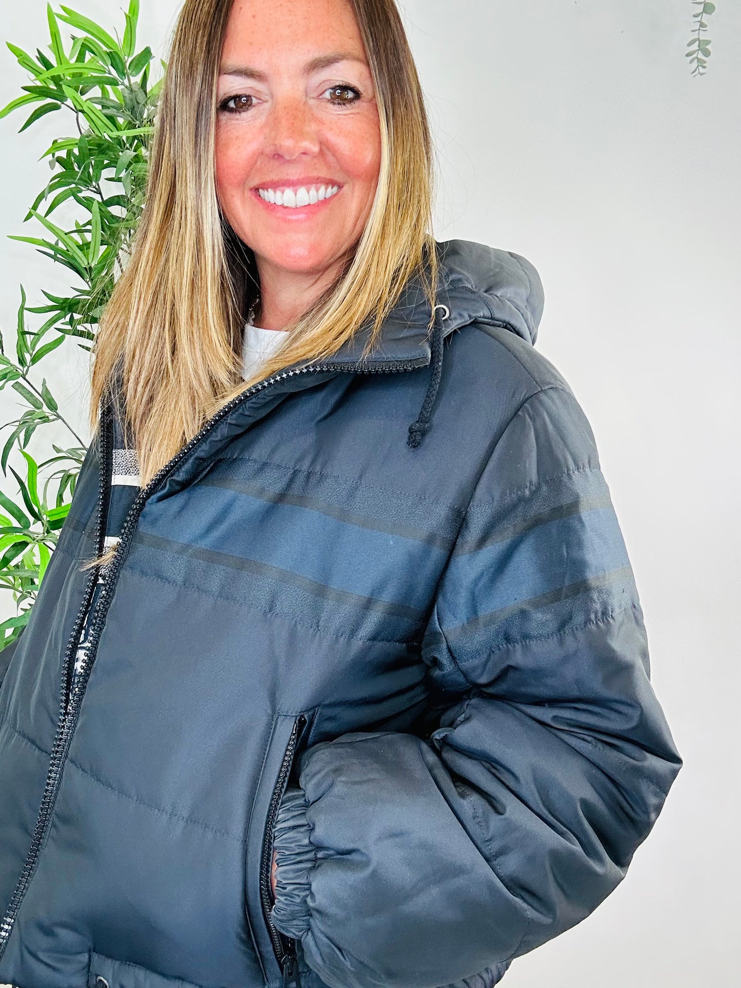 Reversible Monogram Puffer Jacket - Size S