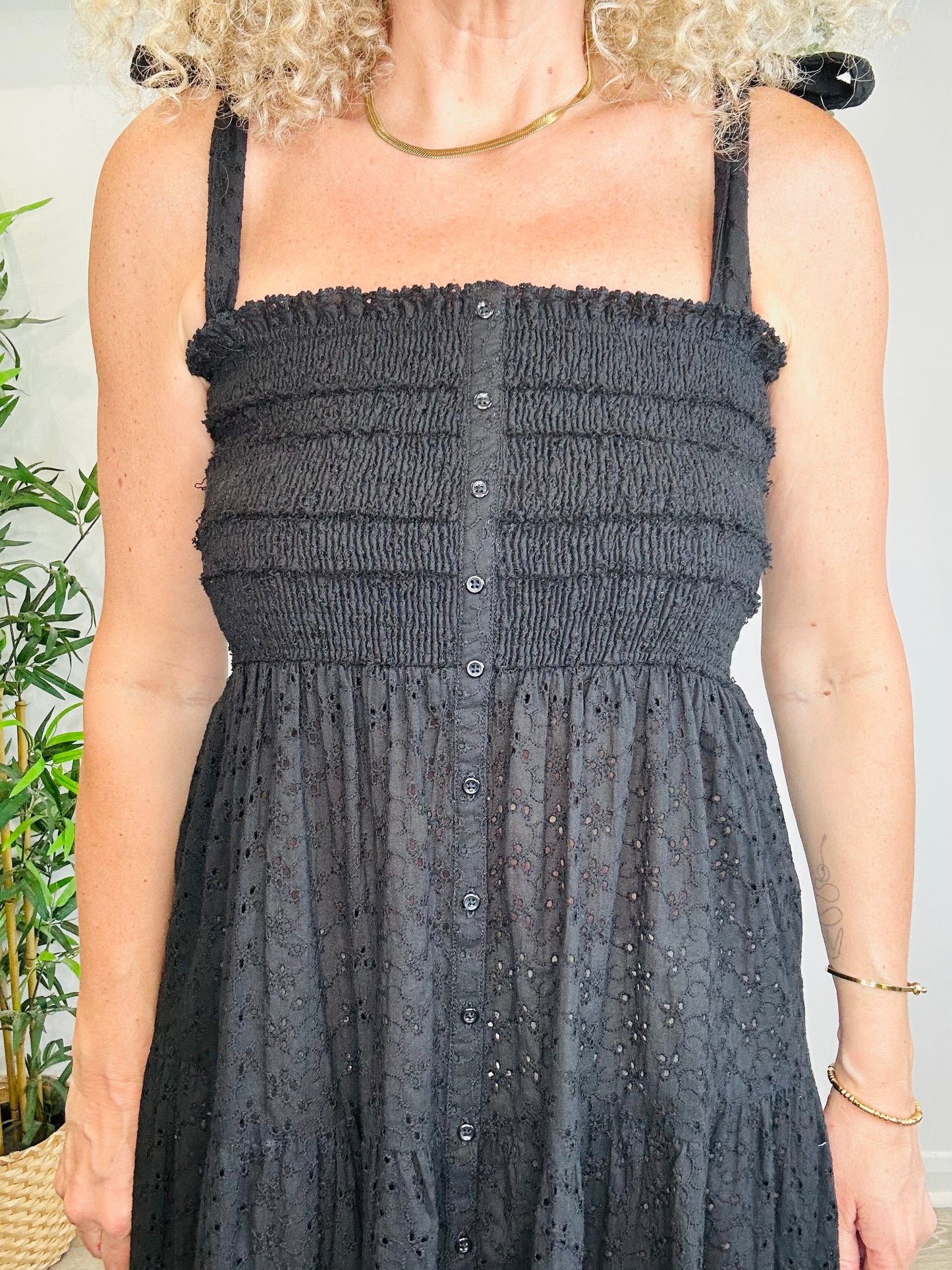 Broderie Sundress - Size XS