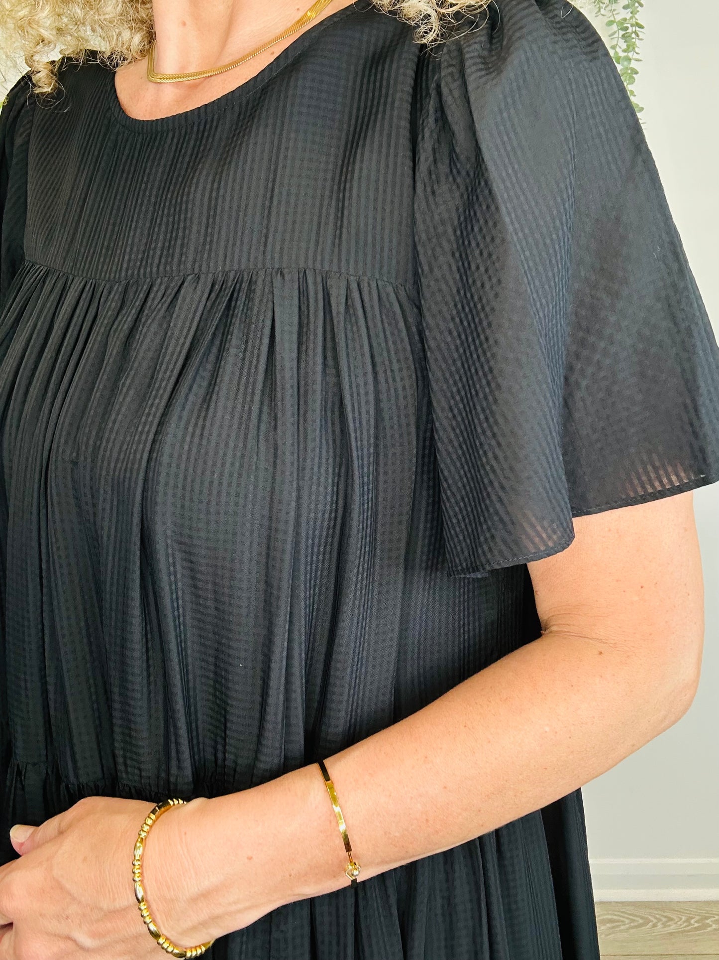 Short Tiered Dress - Size S