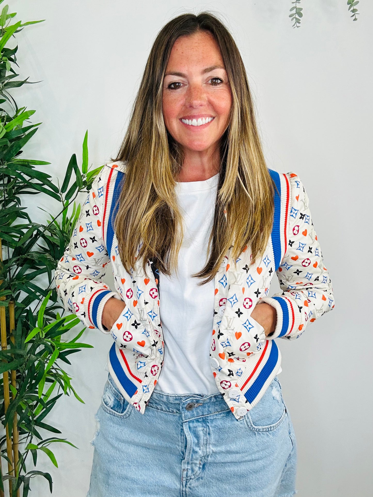 Reversible Monogram Jacket - Size 34