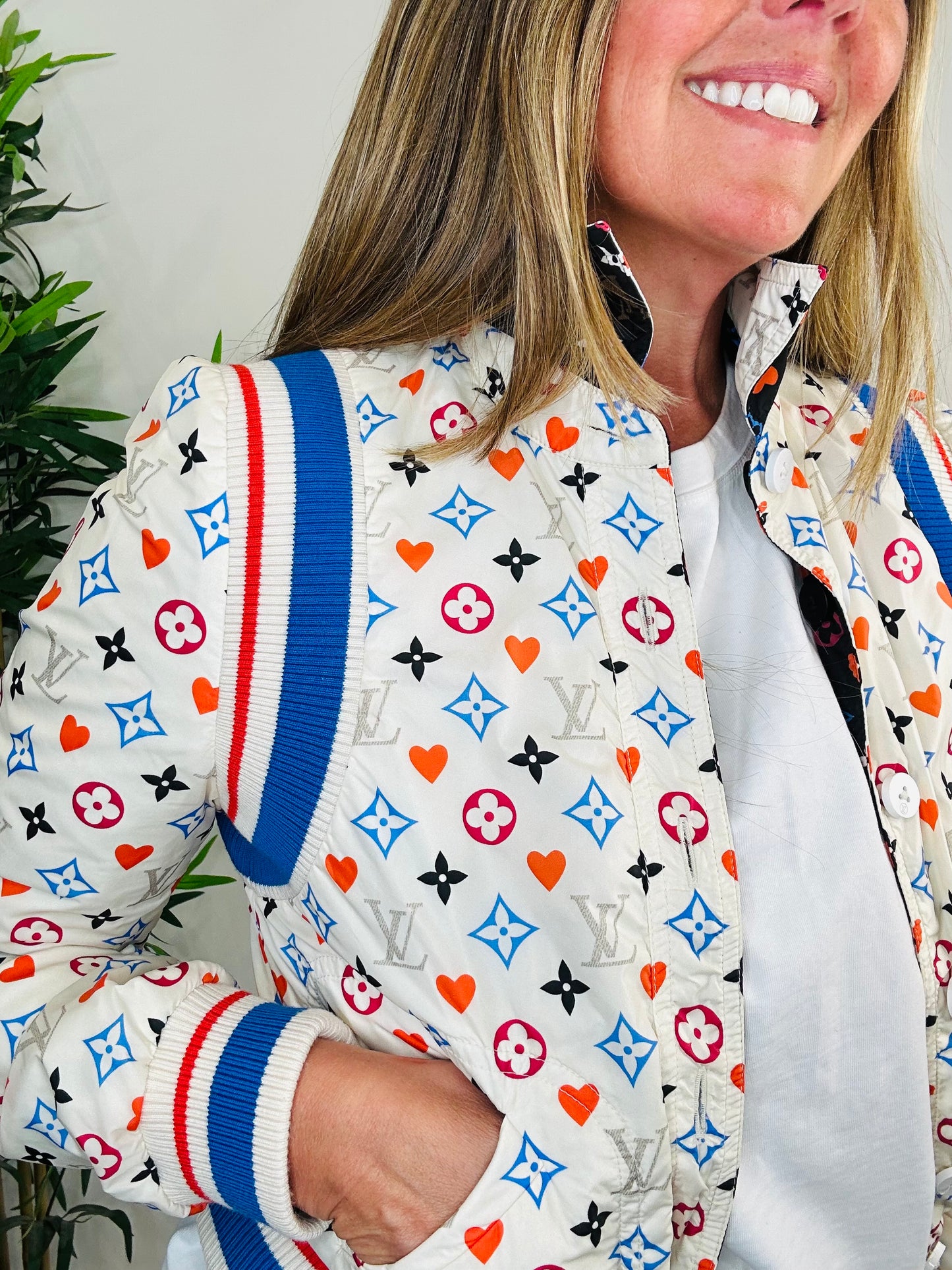 Reversible Monogram Jacket - Size 34