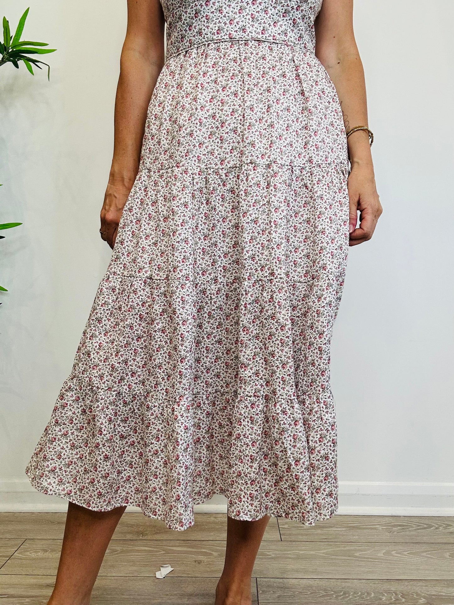 Floral Linen Sundress - Size 3