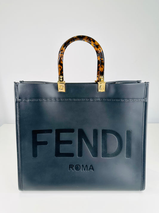 Leather Sunshine Tote