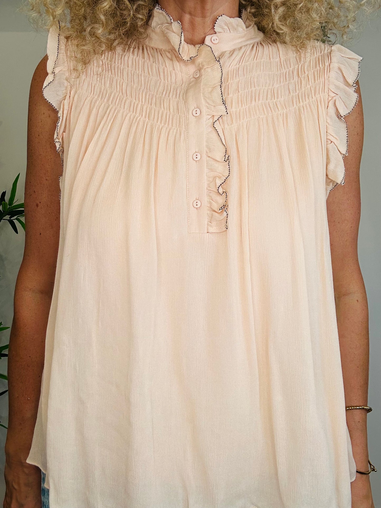 Sleeveless Blouse - Size 1