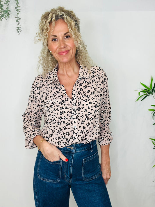 Patterned Shirt - Size M