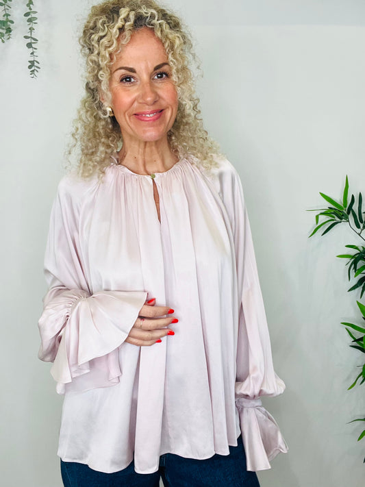 Silk Blouse - Size L