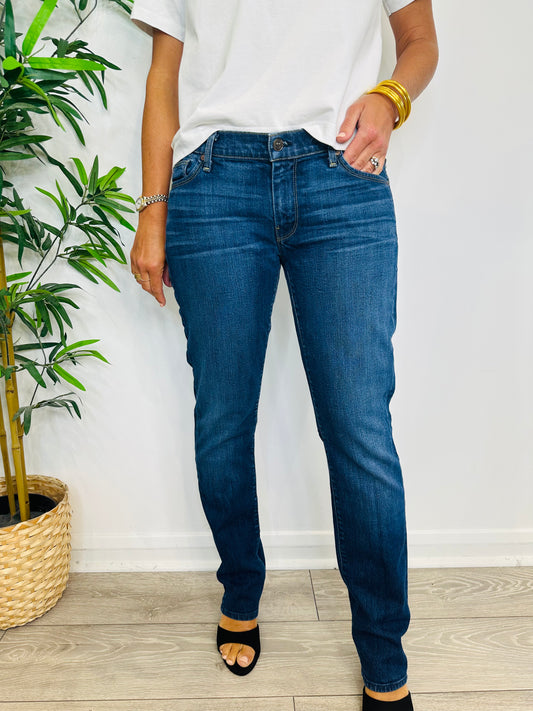 Slim Straight Jeans - Size 31