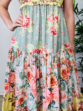 Load image into Gallery viewer, Tiered Floral Dress - Size S

