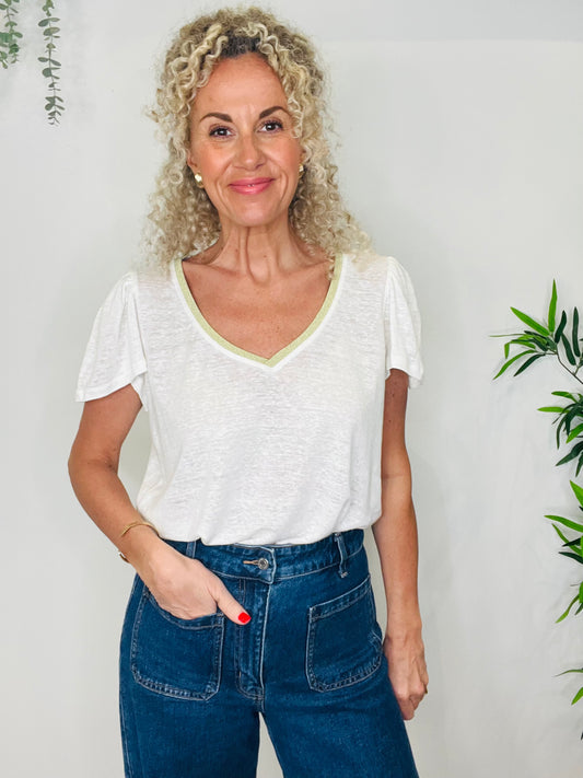Linen Tee - Size 4
