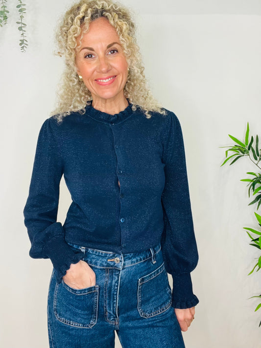 Metallic Cardigan - Size 1